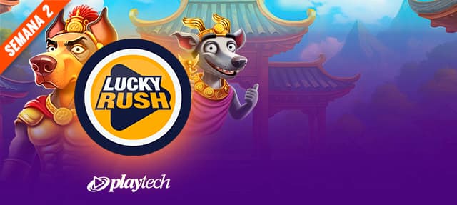 Promoción Lucky Rush por Playtech